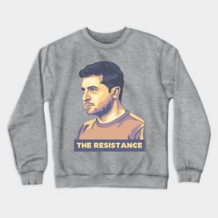 Volodymyr Zelensky Portrait Crewneck Sweatshirt